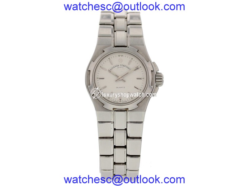 Vacheron Constantin Overseas 72050 Quartz Stainless Steel 24mm Womens Watch Vacheron Constantin