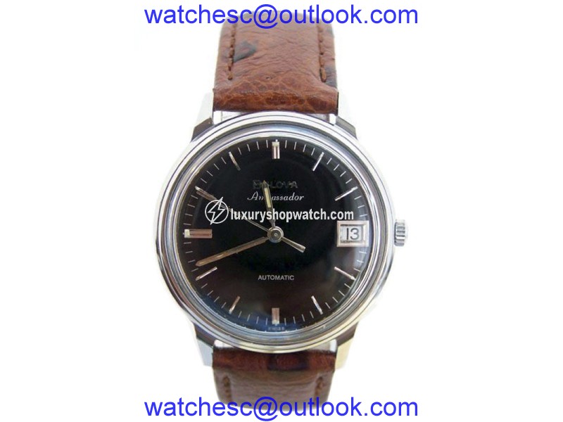 Bulova Ambassador Stainless Steel Automatic 35mm Mens Watch Year 1969 Bulova