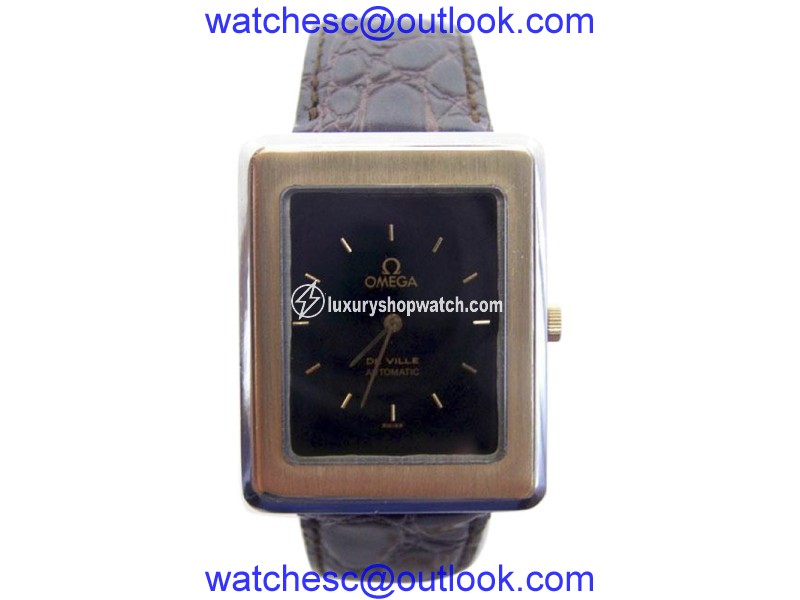 Omega De Ville Stainless Steel & 14K Yellow Gold Vintage 29mm Womens Watch Omega