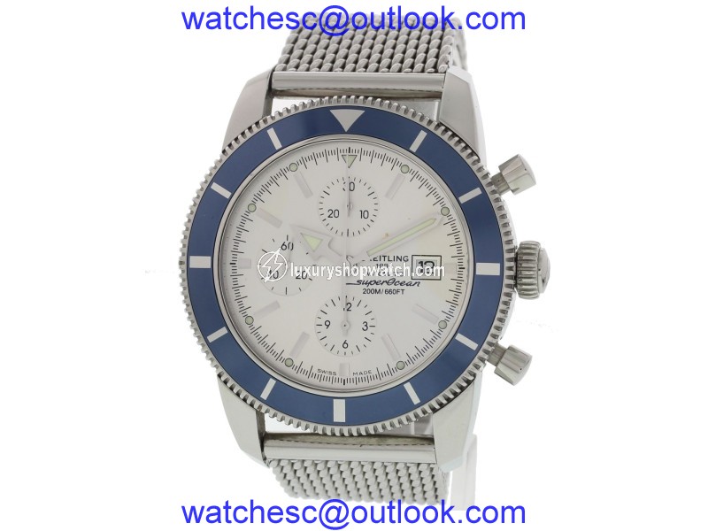 Breitling SuperOcean A13320 Stainless Steel Automatic 45mm Mens Watch Breitling