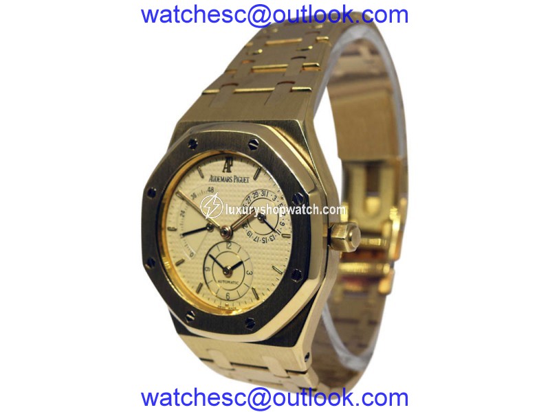 Audemars Piguet Royal Oak Dual Time 25730BA 18K Yellow Gold Automatic 36mm Mens Watch Audemars Piguet