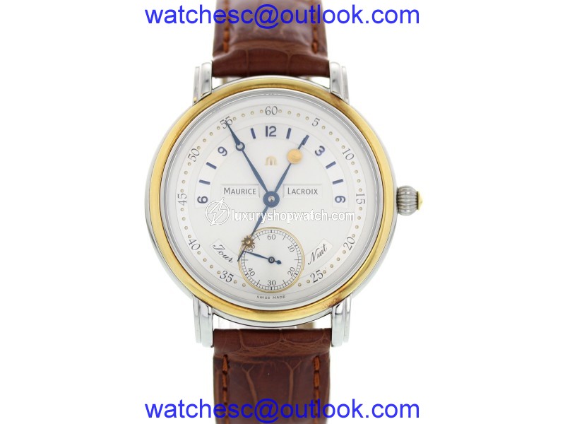 Maurice Lacroix Masterpiece Jour et Nuit MP7058 Stainless Steel 43mm Mens Watch Maurice Lacroix