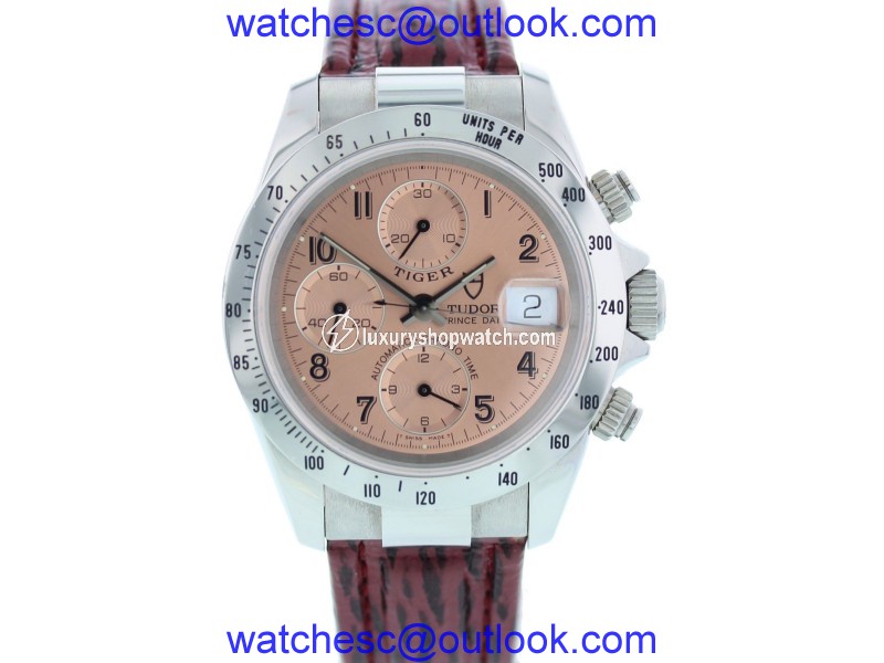 Tudor Prince Date Tiger 79280 Stainless Steel Automatic Chronograph 40mm Mens Watch Tudor