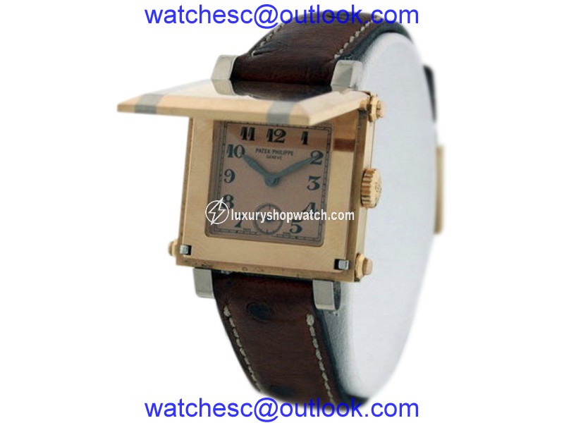 Patek Philippe Gondolo Cabriolet 5099R 18K Rose Gold Hidden Dial Hinged Watch Patek Philippe