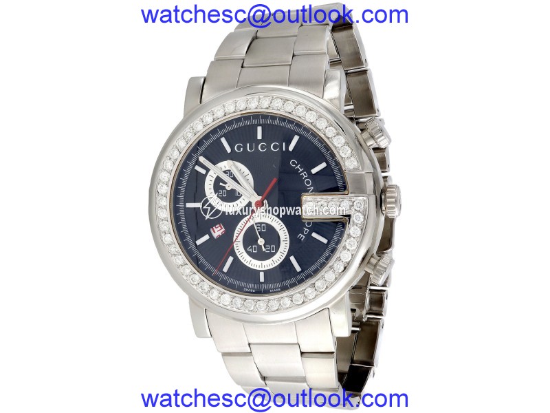 Gucci YA101309 Stainless Steel Quartz 44mm Mens Watch Gucci