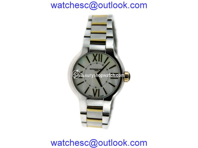 Raymond Weil Noemia Two Tone Stainless Steel Womens Watch Raymond Weil