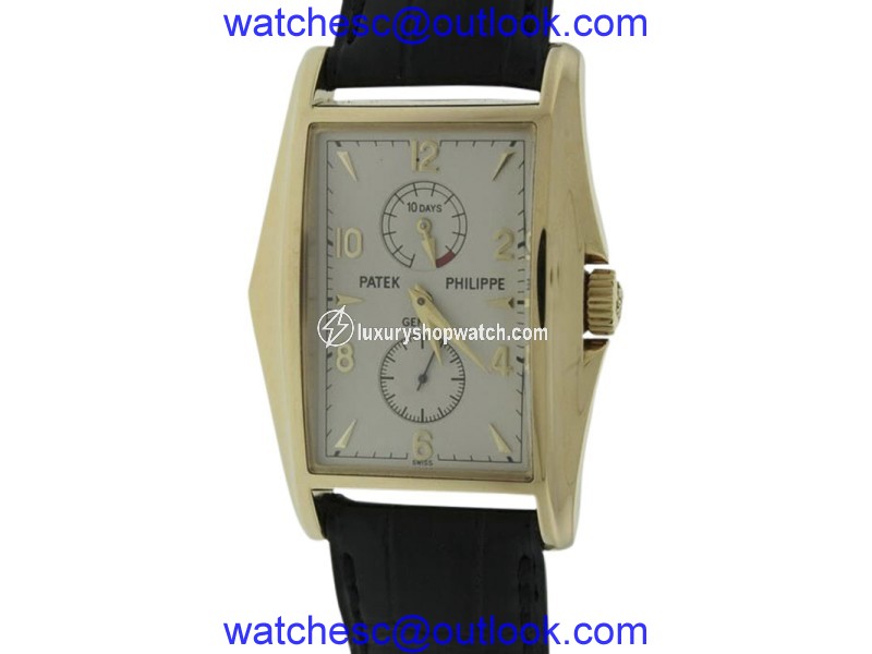 Patek Philippe 5100J 10 Day Power Reserve 18K Yellow Gold Mens Watch Patek Philippe