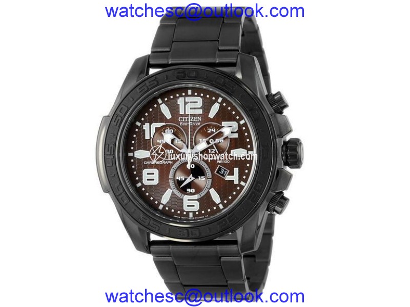 Citizen AT2275-56X Titanium & Brown Dial 48mm Mens Watch Citizen