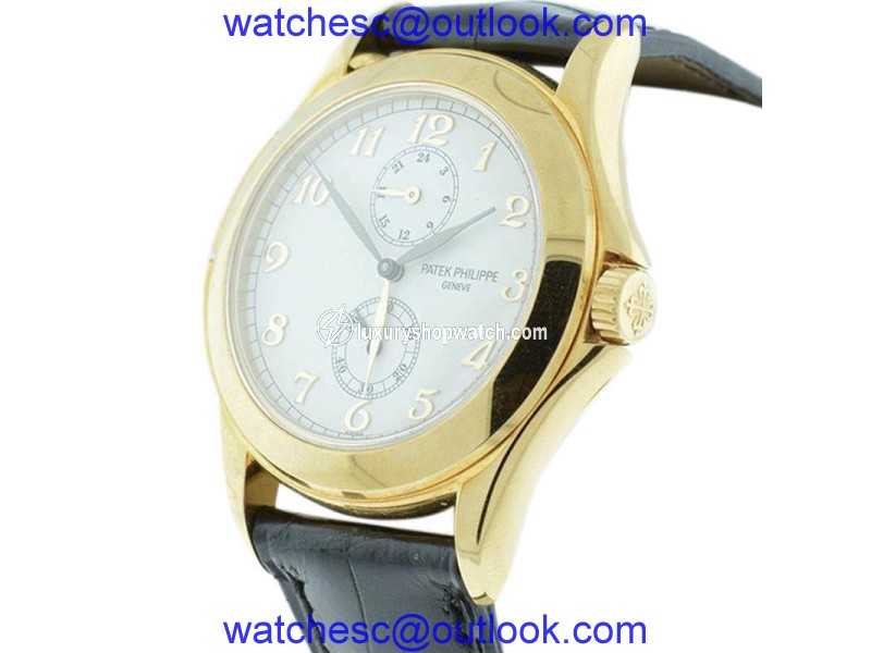 Patek Philippe Traveler 5134J Dual Time 18K Yellow Gold Men Watch Patek Philippe