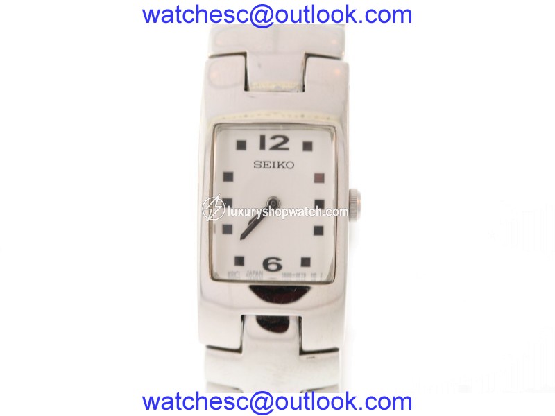 Seiko Stainless Steel Quartz 16mm Womens Watch Seiko