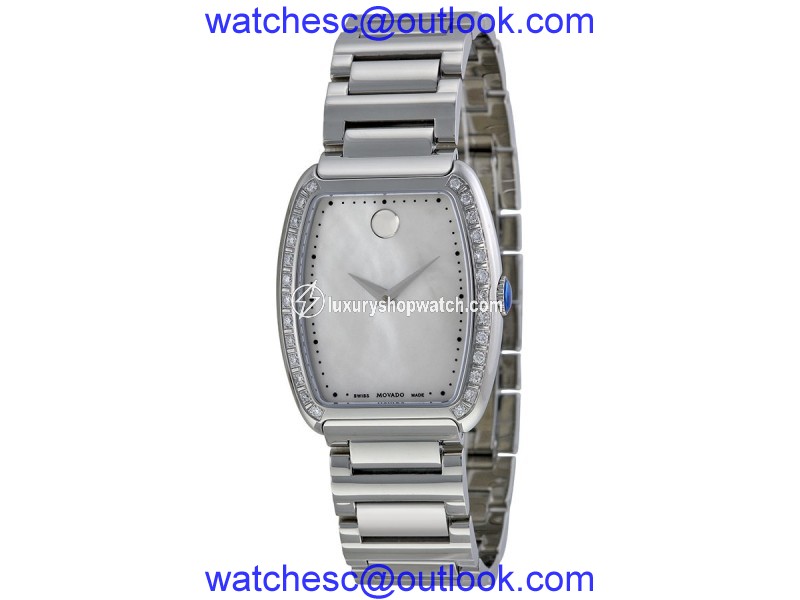 Movado 0606548 Concerto Diamond Stainless Steel Womens Watch Movado