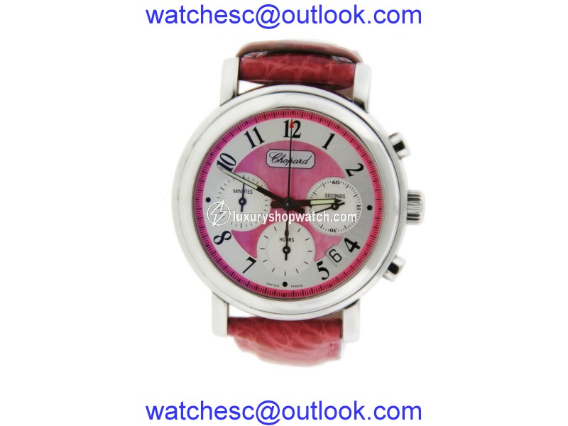 Chopard Mille Miglia 16/8331/11 Pink Dial Stainless Steel Watch Chopard