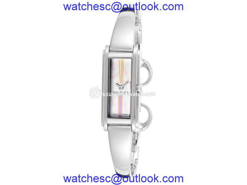 Gucci YA109503 Semi Bangle Stainless Steel Watch Gucci