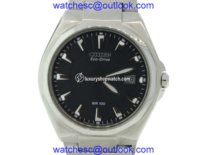 Citizen BM6660-50L Stainless Steel & Black Dial 40mm Mens Watch Citizen