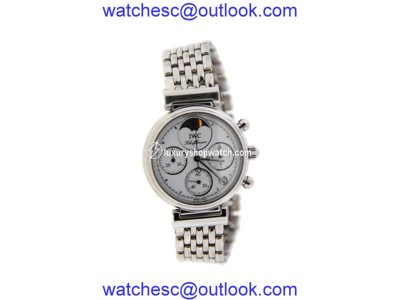 IWC Da Vinci 3736 Chronograph Moonpahse Stainless Steel Watch IWC
