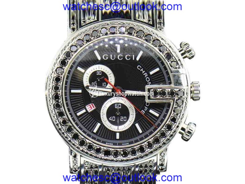 Gucci YA101309 Stainless Steel Quartz 44mm Mens Watch Gucci