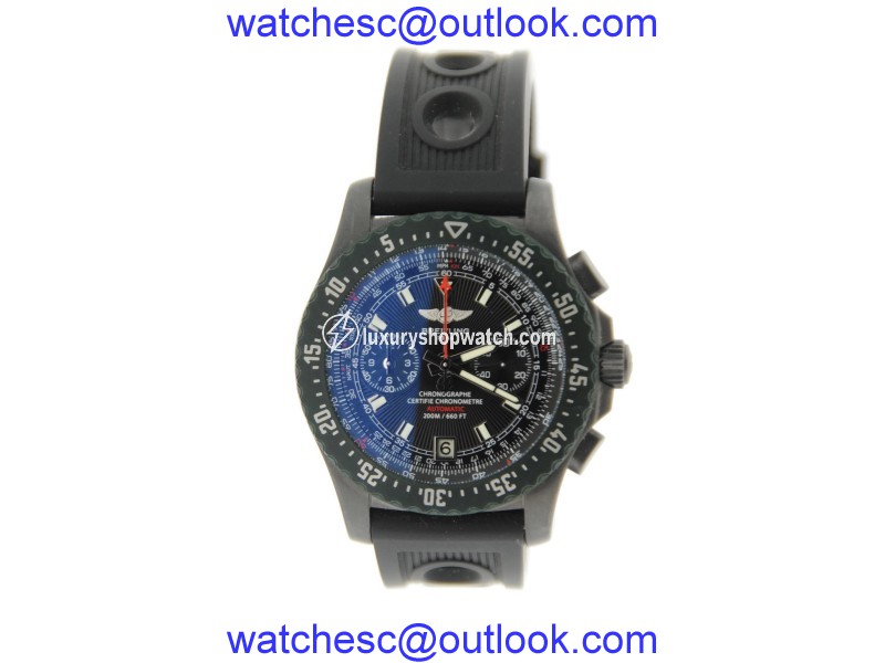 Breitling Skyracer Raven M27363A3/B823 Chronograph PVD Stainless Steel Watch Breitling