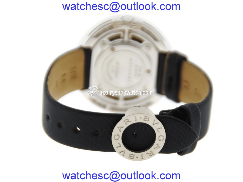 Bulgari AE W 36 G Astrale Cerchi Diamond 18K White Gold Womens 36mm Watch Bulgari