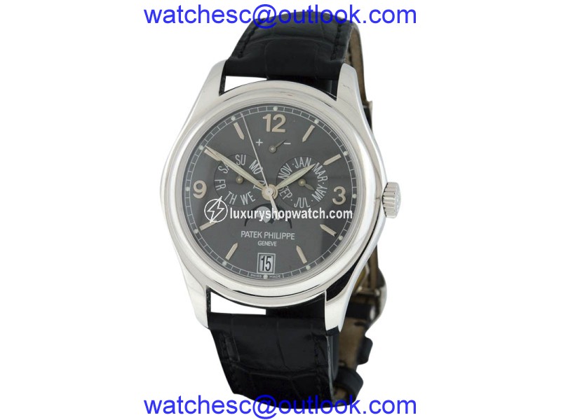 Patek Philippe Complications 5146G 18K White Gold Annual Calendar Moon Phase 39mm Watch Patek Philippe