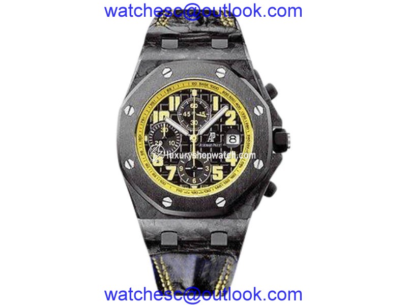 Audemars Piguet Royal Oak Offshore BumbleBee Limited Edition Forged Carbon 44mm Watch Audemars Piguet