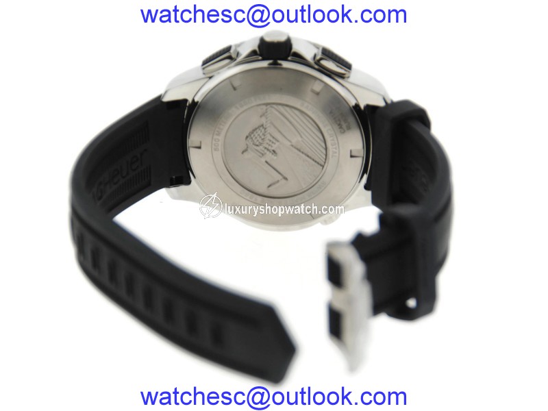 Tag Heuer Aquaracer 500M Cal 72 CAK211A Stainless Steel & Rubber 43mm Mens Watch Tag Heuer