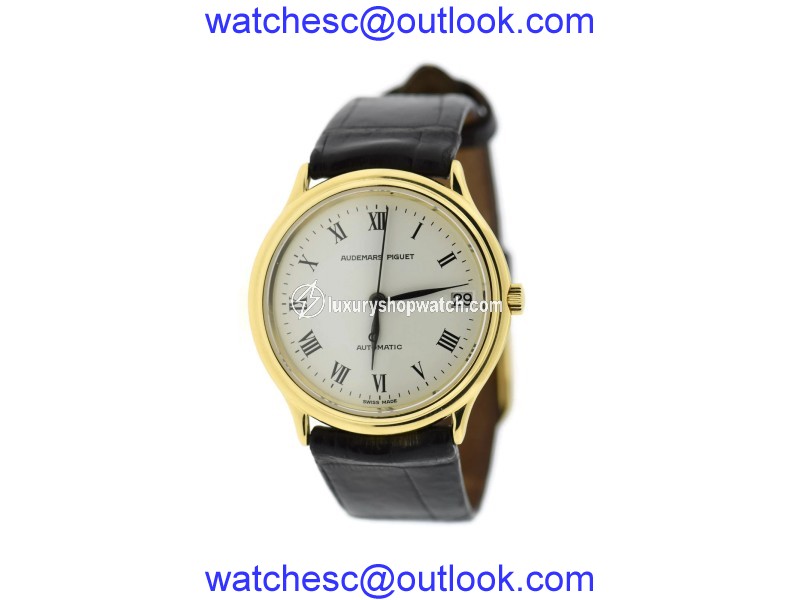 Audemars Piguet 18K Yellow Gold Automatic Vintage 32.5mm Womens Watch Audemars Piguet