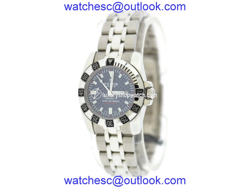 Tudor Hydronaut II 24030 Stainless Steel Blue Carbon Fiber Dial 30mm Womens Watch Tudor