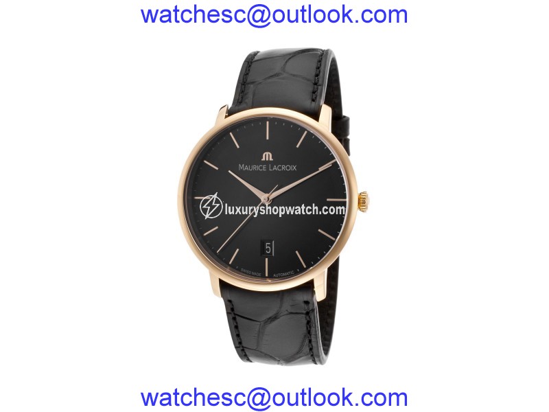 Maurice Lacroix Les Classiques LC6007-PG101-330 18K Rose Gold 38mm Mens Watch Maurice Lacroix