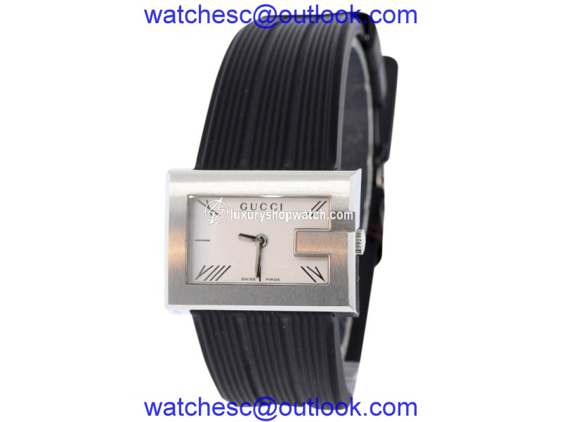 Gucci YA100507 Stainless Steel with Silver Dial Quartz 31mm Womens Watch Gucci