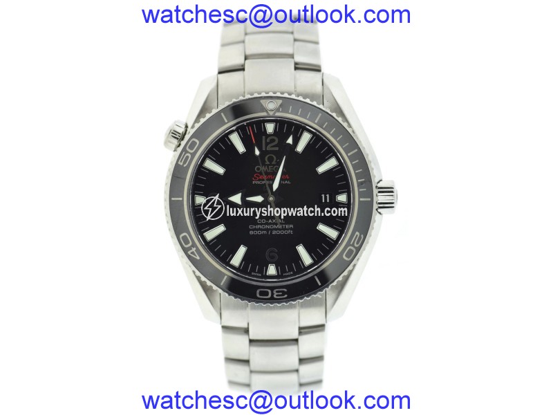 Omega Seamaster 222.30.42.20.01.001 Stainless Steel Black Dial Automatic 42mm Mens Watch Omega