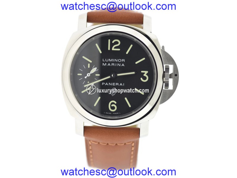 Panerai Luminor Marina PAM005 Stainless Steel with Black Dial 44mm Mens Watch Panerai