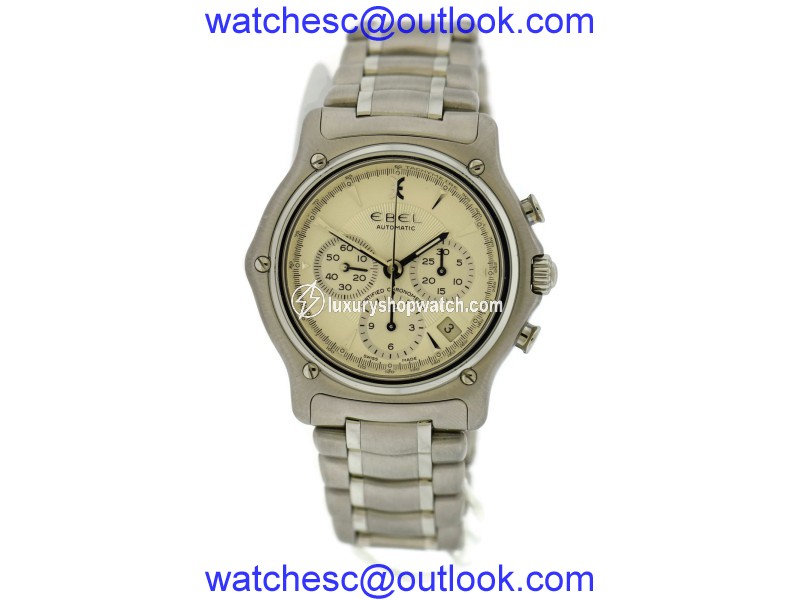 Ebel 1911 9137L40 Stainless Steel Automatic 40mm Mens Watch Ebel