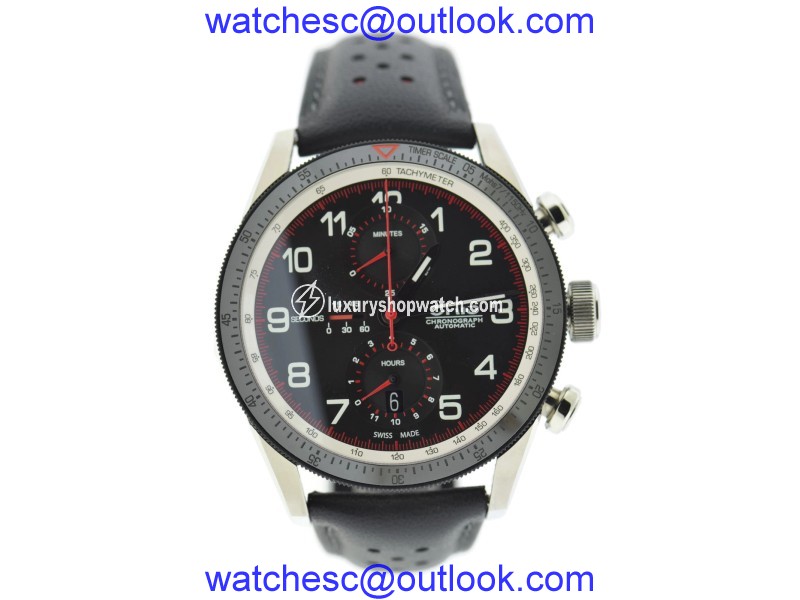 Oris Artix GT Chronograph 7661 Stainless Steel & Leather Automatic 44mm Mens Watch Oris