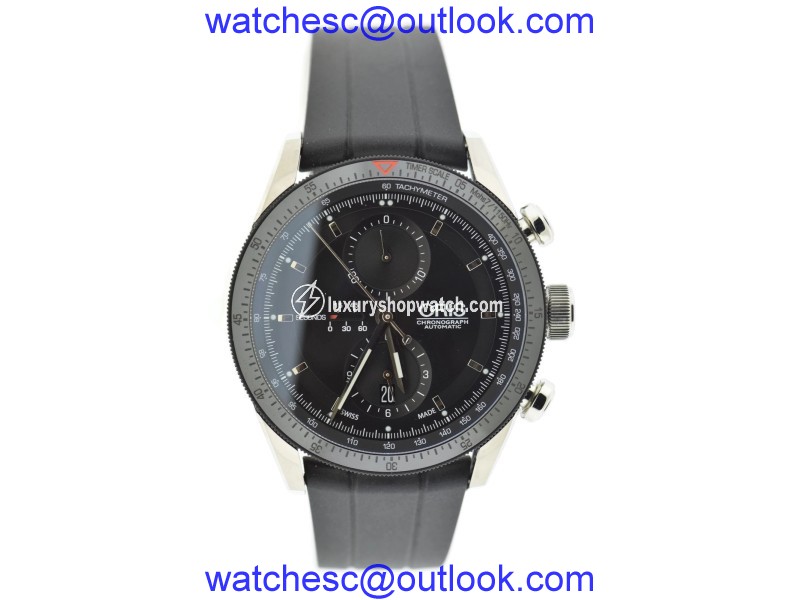Oris Artix GT Chronograph 7661 Stainless Steel & Rubber Automatic 44mm Mens Watch Oris