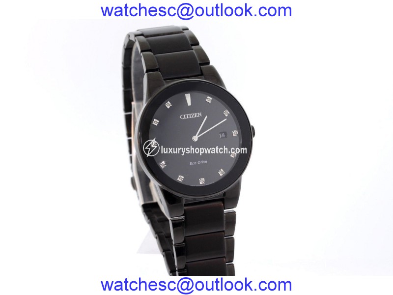 Citizen Eco-Drive AU1065-58G Stainless Steel 40mm Mens Watch Citizen