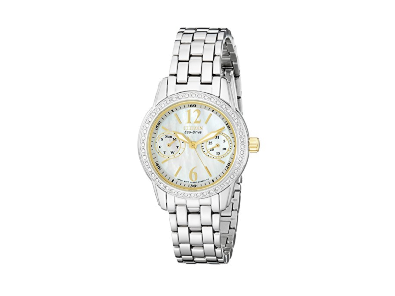 Citizen FD1034-55D Stainless Steel & Mother of Pearl Dial 30mm Womens Watch Citizen Eco-Drive