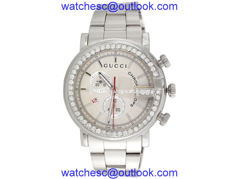 Gucci YA101339 Stainless Steel Quartz 44mm Mens Watch Gucci