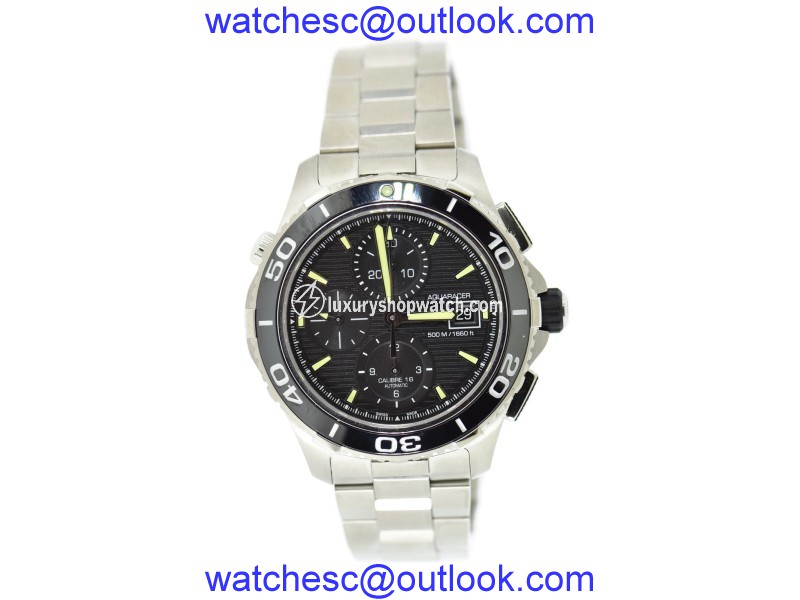 Tag Heuer Aquaracer CAK2111 Stainless Steel 45mm Mens Watch Tag Heuer