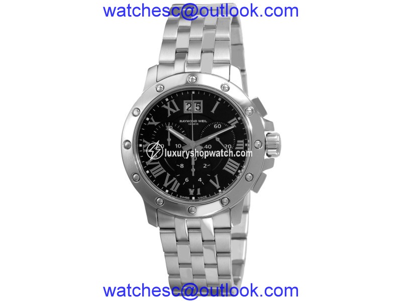 Raymond Weil Tango 4899-ST-00208 Chronograph Stainless Steel Mens Watch Raymond Weil