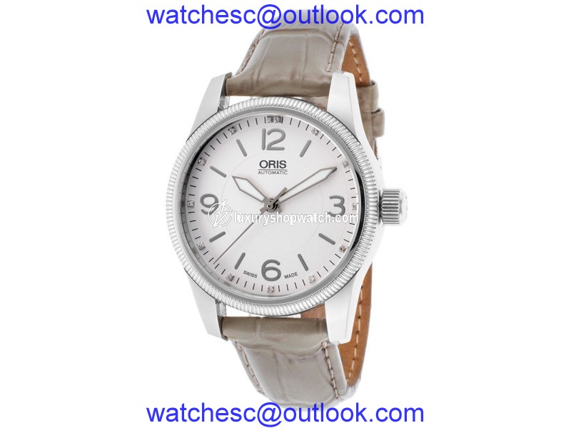 Oris Swiss Hunter 733-7649-4031-LS Team Diamond Stainless Steel Watch Oris