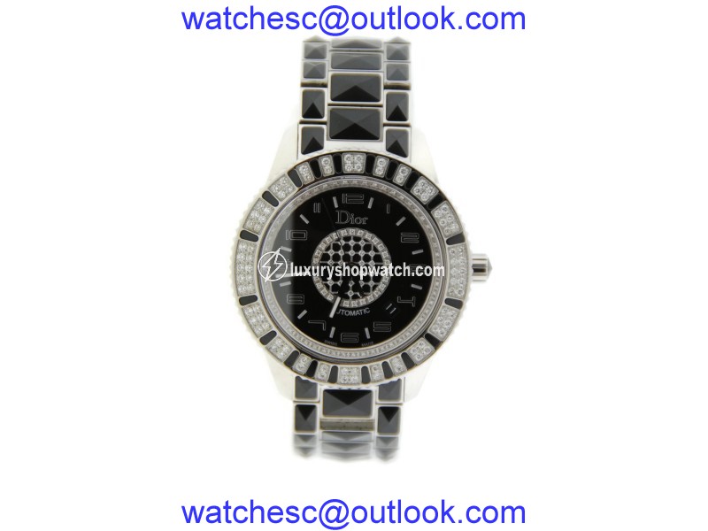 Christian Dior Christal Diamond Stainless Steel Unisex Watch Christian Dior