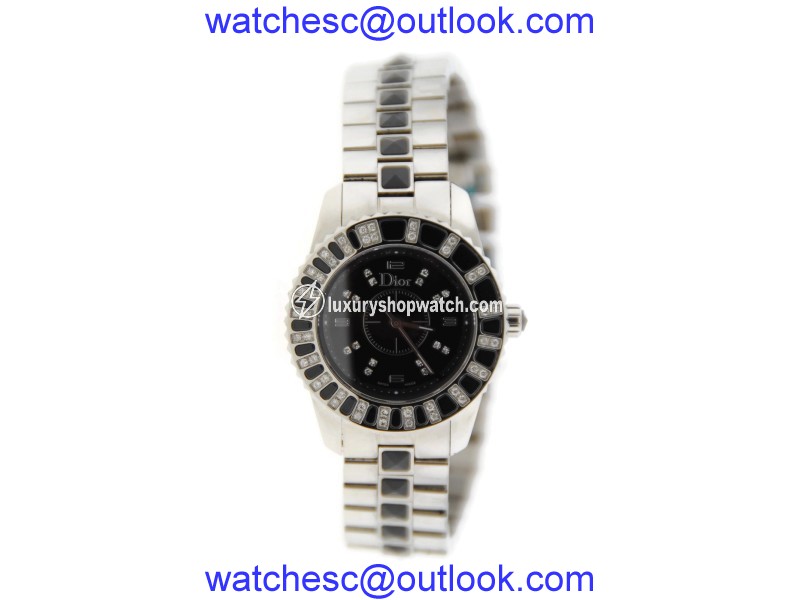 Christian Dior Christal CD112116M001 Diamond Stainless Steel Watch Christian Dior