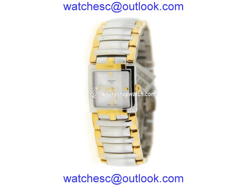 Tissot T051.310.22.031.00 T-Evocation Two Tone Stainless Steel Watch Tissot