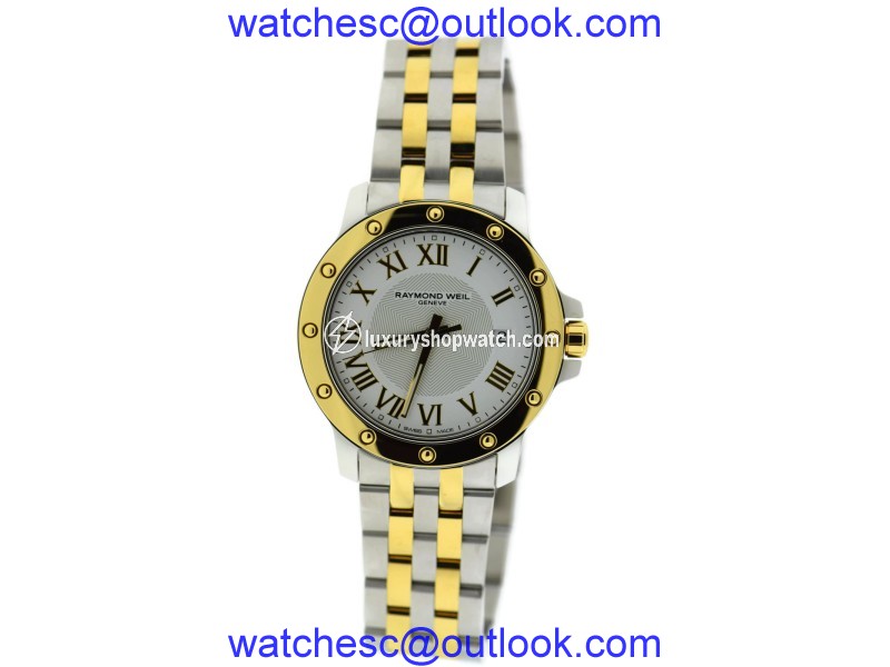 Raymond Weil Tango Two Tone Stainless Steel 39mm Mens Watch Raymond Weil
