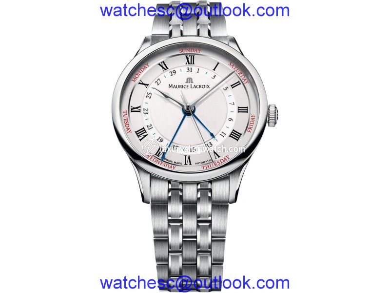 Maurice Lacroix MP6507-SS002-11 Stainless Steel 40mm Mens Watch Maurice Lacroix
