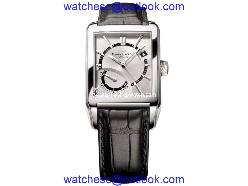 Maurice Lacroix De Marche PT6207-SS001-130 Stainless Steel 39.5mm Mens Watch Maurice Lacroix