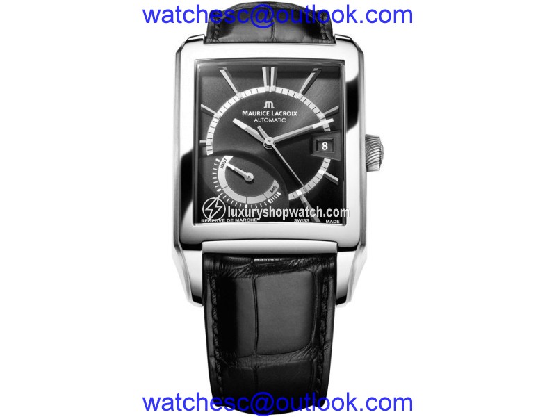 Maurice Lacroix De Marche PT6217-SS001-330 Stainless Steel 35.5mm Mens Watch Maurice Lacroix