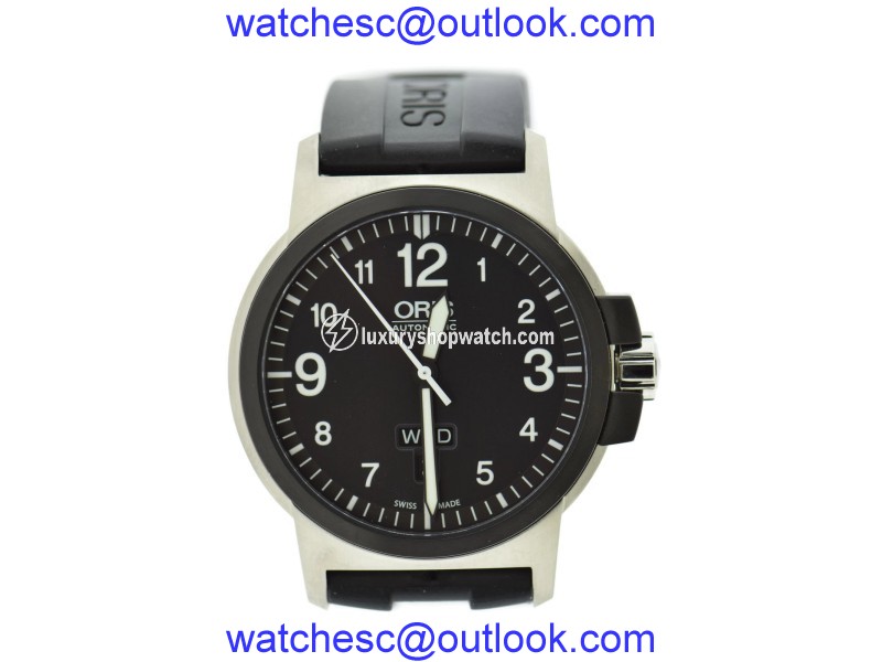 Oris Day Date 7641 Automatic Stainless Steel 42mm Mens Watch Oris