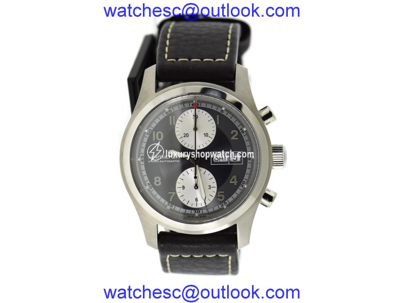 Hamilton Khaki Field H71566583 Stainless Steel & Leather Automatic 42mm Mens Watch Hamilton