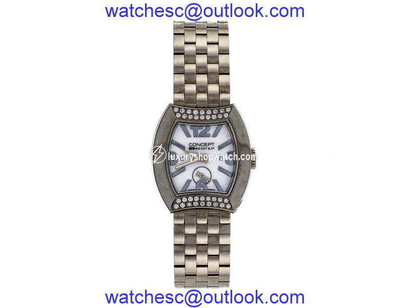 Bedat & Co. Concept 3 Stainless Steel Diamond 30mm Womens Wrist Watch Bedat & Co.